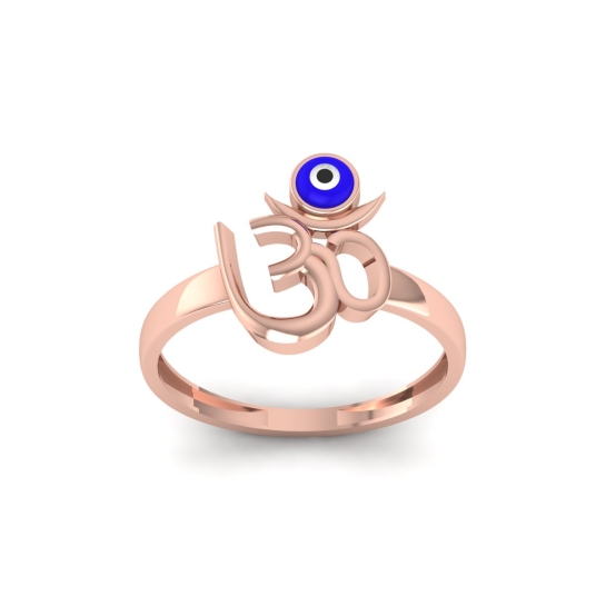 Om Evil Eye Ring