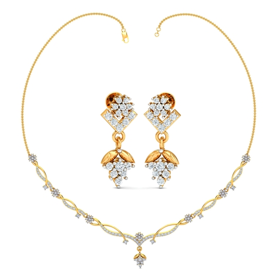 Golden Dewdrop Charm Set