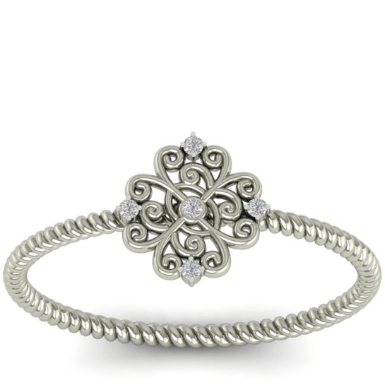 Pashmina Diamond Ring