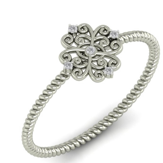 Pashmina Diamond Ring