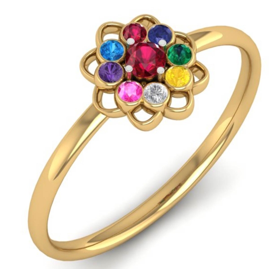 Manushree gold ring 