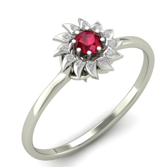 Panna Diamond Ring