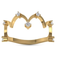 Sabina Gold and Diamond Ring