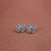 925 Sterling Silver Elegant mayra Studs earrings