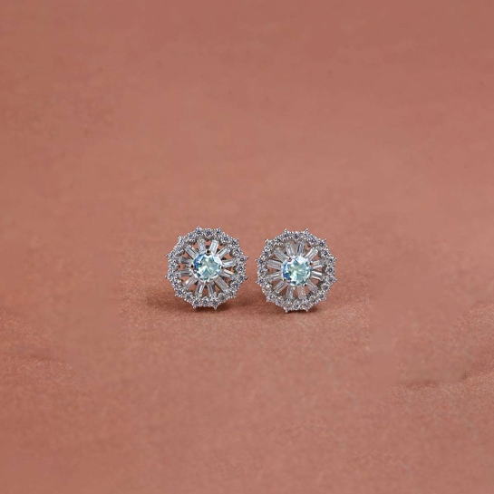 925 Sterling Silver Kirti Studs earrings