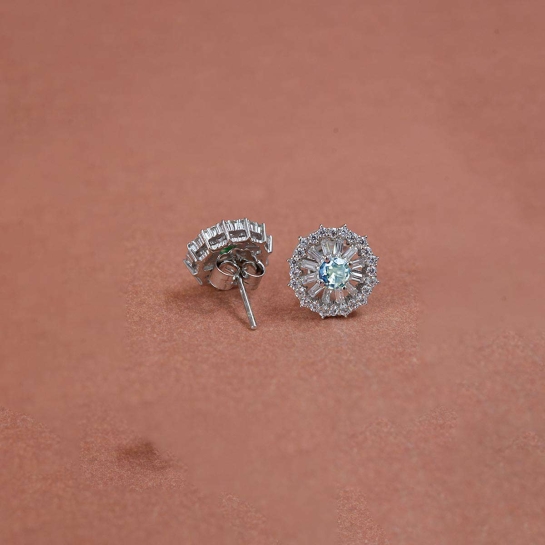 925 Sterling Silver Kirti Studs earrings