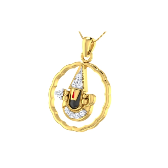 Balaji Diamond Pendant