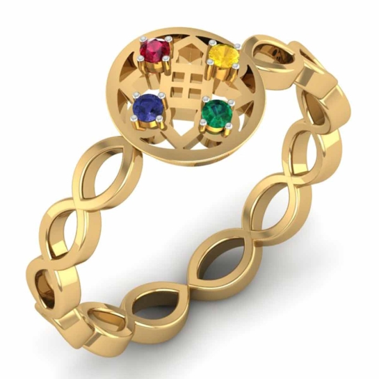 Kaashina gold ring