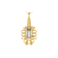 Shri Balaji Diamond Pendant