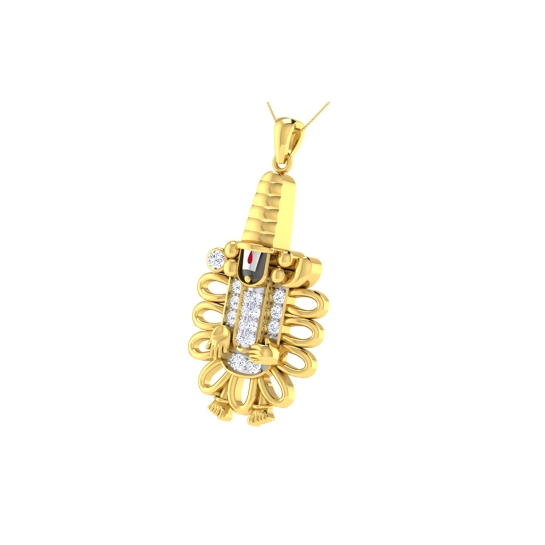 Shri Balaji Diamond Pendant