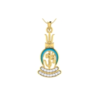 Shiv Om Diamond Pendant