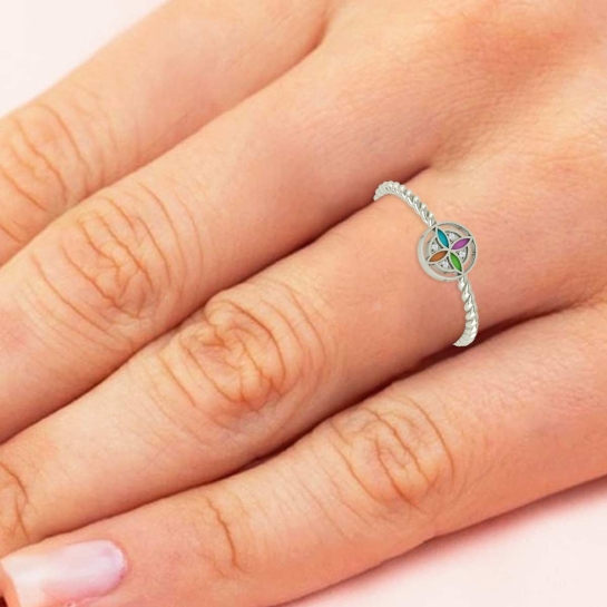 yumiko diamond ring