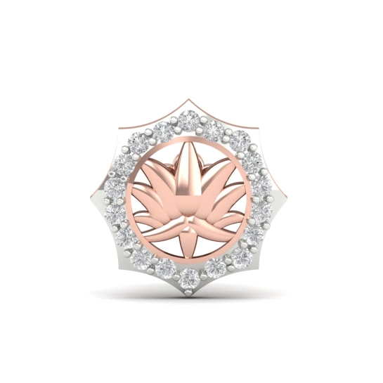 kimiana rosegold diamond nosepin