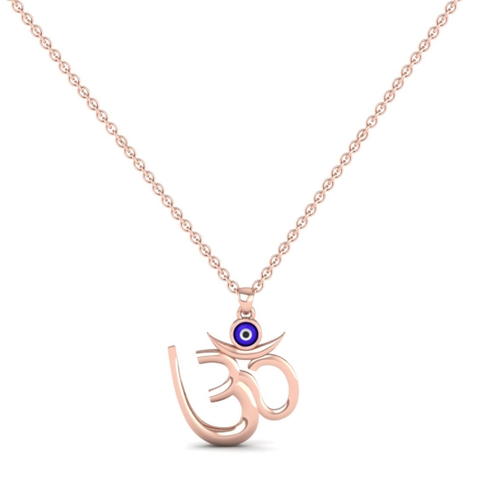 OM GOLD PENDANT 