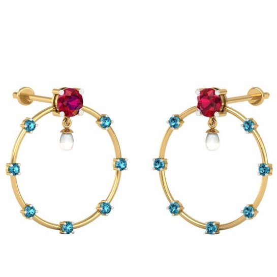 Alena Gold Earring