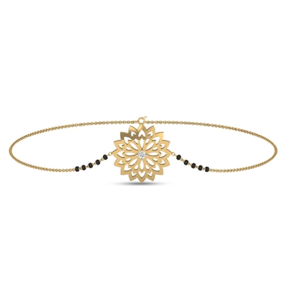 Neelam Diamond Bracelet