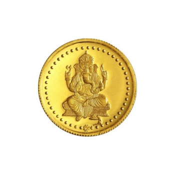 2 Gram Ganeshaya Gold Coin