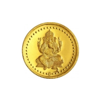 5 Gram Ganeshaya Gold Coin