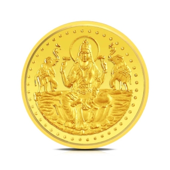Shree Laxmi 1 Gram Gold Coin
