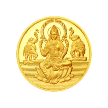 Jai Shree Laxmi 1 Gram Gold Coin