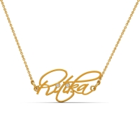 Ritika Yellow Gold Pendant