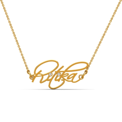 Ritika Yellow Gold Pendant