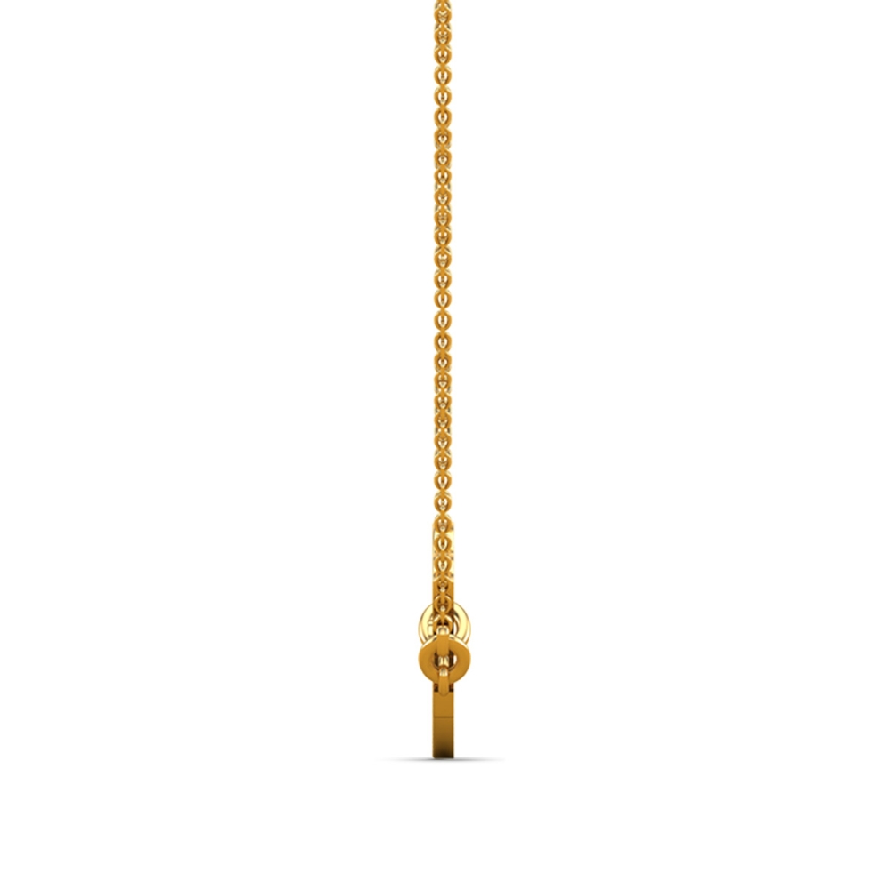 Ritika Yellow Gold Pendant