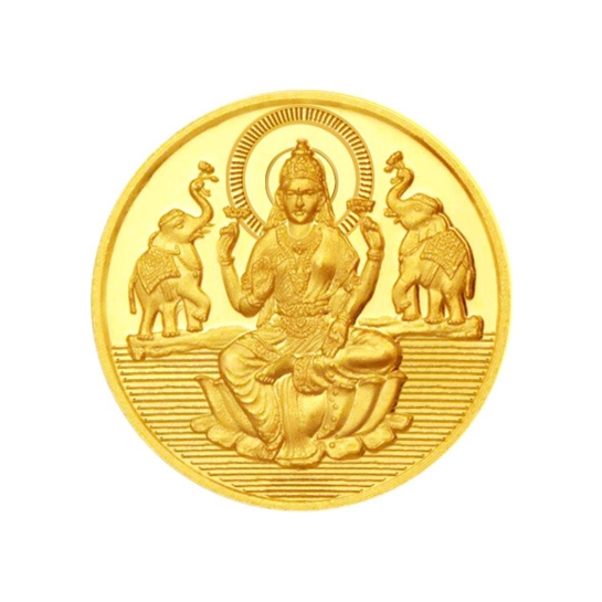 5 Gram Jai Shree Laxmi Gold Coin