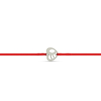 Heart Silver Rakhi for Brother