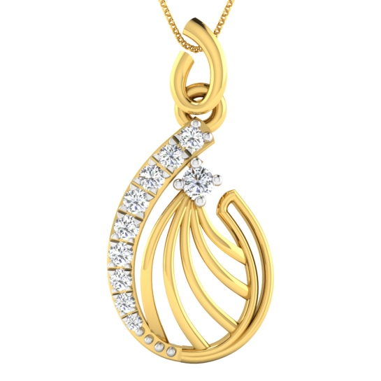 Saaz Diamond Pendant