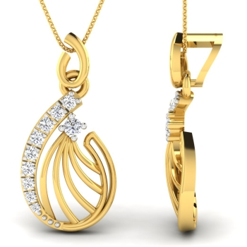 Saaz Diamond Pendant&hellip;