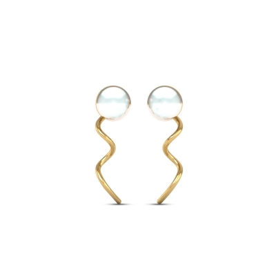 Jodha Pearl Drop Earring