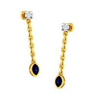 Bilva Diamond Earring