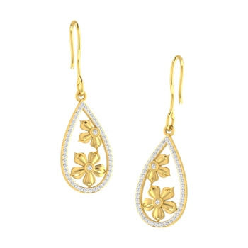 Bincy Diamond Earrin…