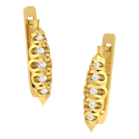 Hemkanta Gold Diamond Earrings 