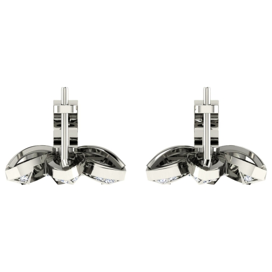 Charvi  White Gold  Diamond Earrings 