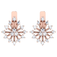 Kamika Rose Gold Diamond Earrings