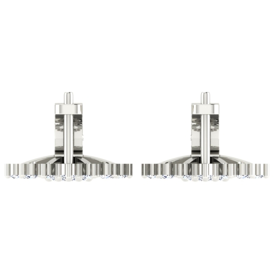 Kamika White Gold  Diamond Earrings 