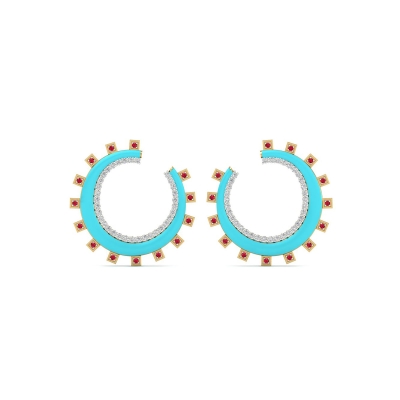 Burcu Diamond Earring