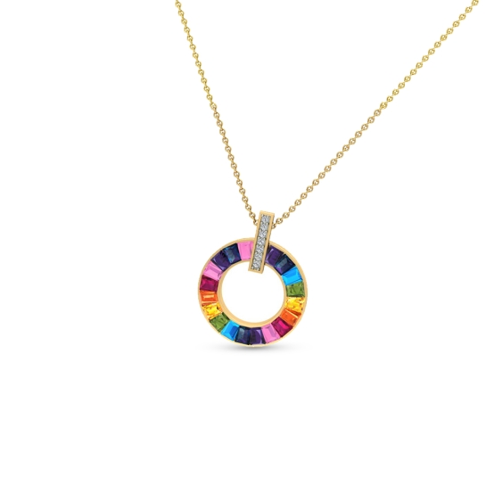 Shirin Gold and Diamond Pendant Shirin Gold and Diamond Pendant