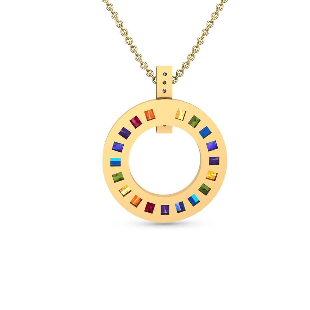 Shirin Gold and Diamond Pendant Shirin Gold and Diamond Pendant