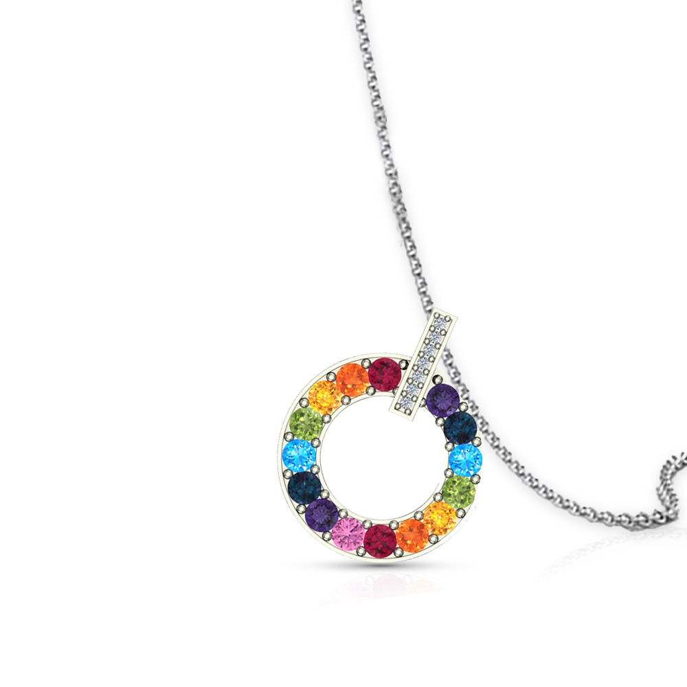 Shirin Gold and Diamond Pendant Shirin Gold and Diamond Pendant