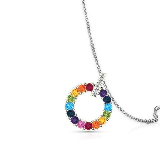 Shirin Gold and Diamond Pendant Shirin Gold and Diamond Pendant
