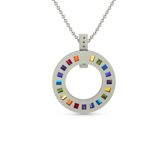 Shirin Gold and Diamond Pendant