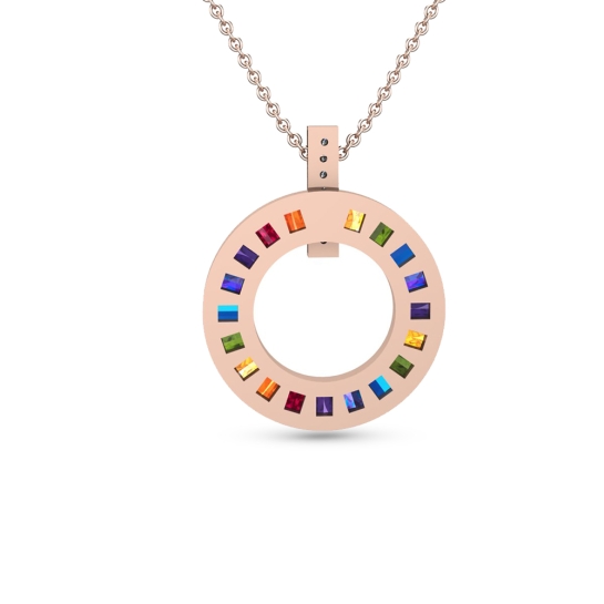 Shirin Gold and Diamond Pendant Shirin Gold and Diamond Pendant