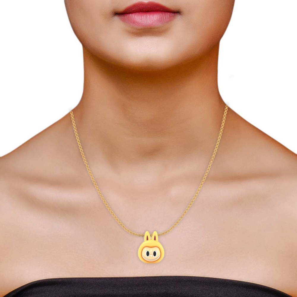 Labubu Gold Pendant Labubu Gold Pendant