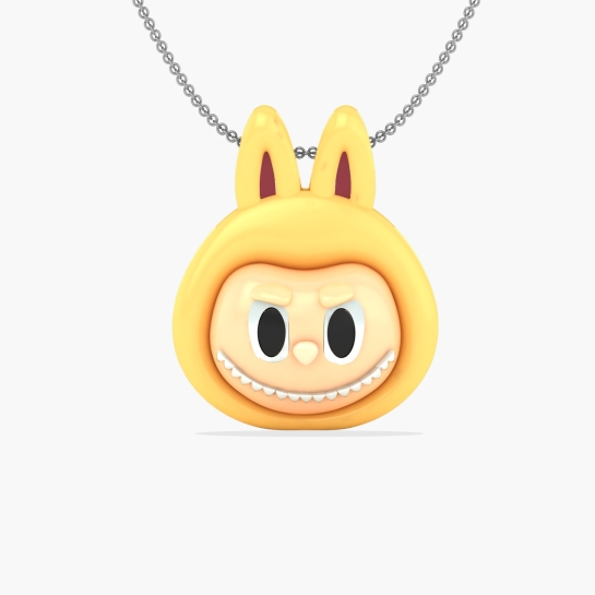 Labubu Gold Pendant Labubu Gold Pendant