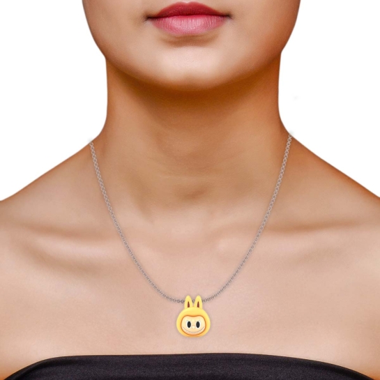 Labubu Gold Pendant Labubu Gold Pendant