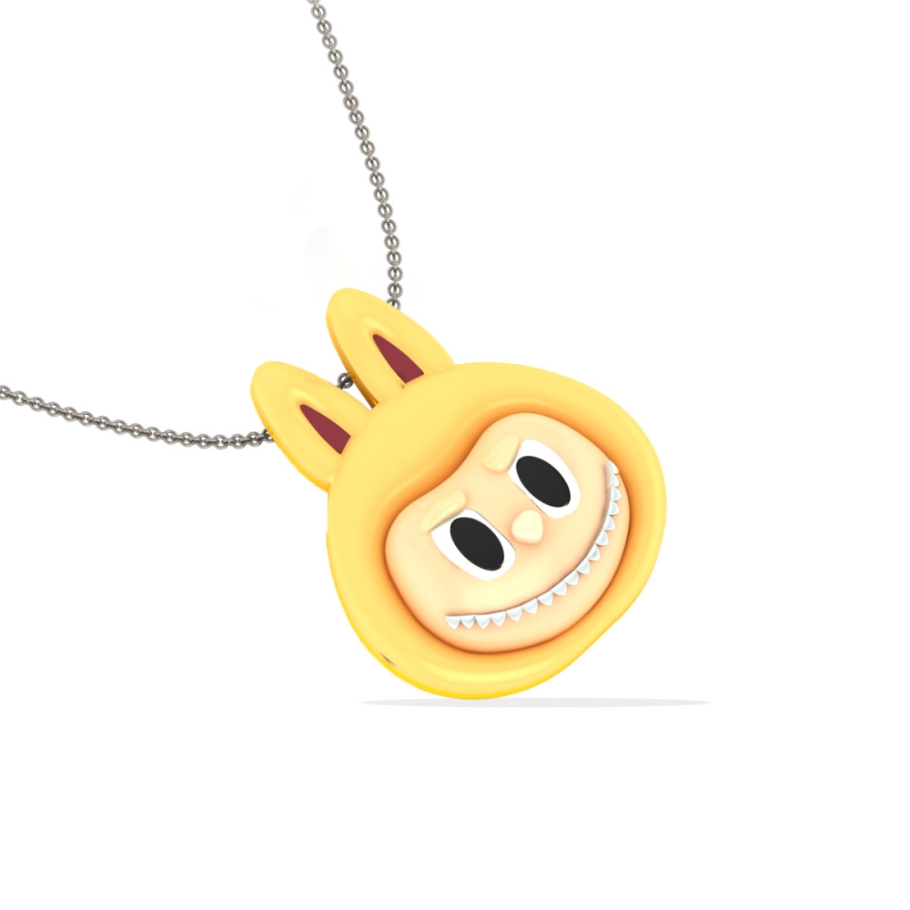 Labubu Gold Pendant Labubu Gold Pendant