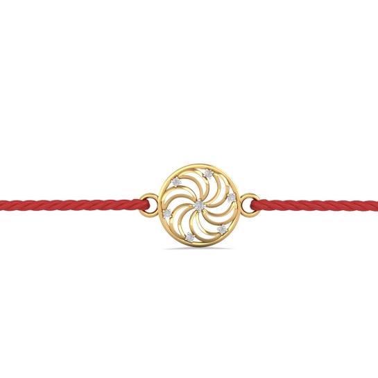 Hema Gold Rakhi for Brother and Bhabhi Hema Gold Rakhi for Brother and Bhabhi